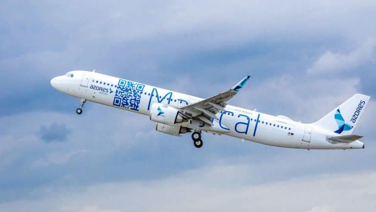 Airbus A321LR fliegt erstmals bei Azores Airlines