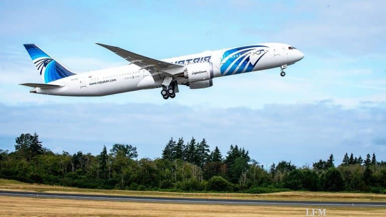 Egyptair fliegt Boeing 787 Dreamliner mit Biosprit heim