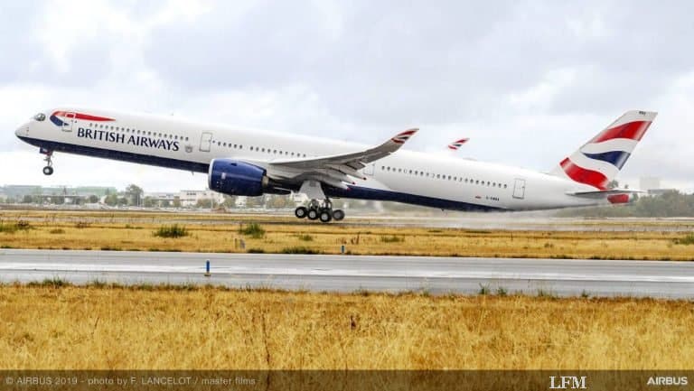 British Airways erhält ersten Airbus A350-1000 XWB