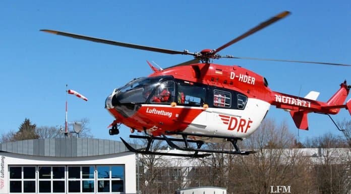 Blutkonserven: Transport im Hubschrauber Blutkonserven: Transport im Hubschrauber