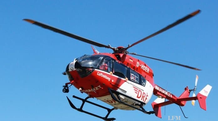 Hubschrauber der DRF Luftrettung