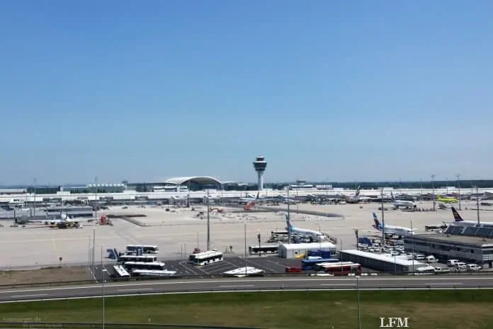 Betrieb am Flughafen München