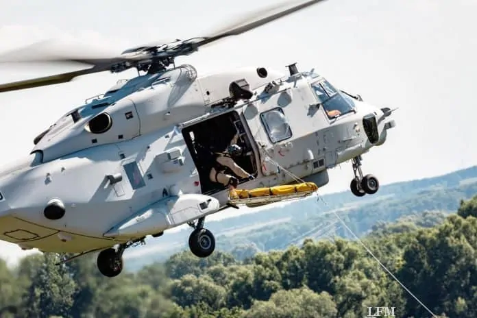 NH90 Sea Lion für die Deutsche Marine absolviert Demonstrationsflüge