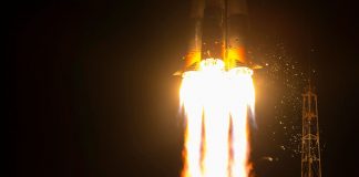 ESA-Astronaut Luca Parmitano auf ISS angekommen