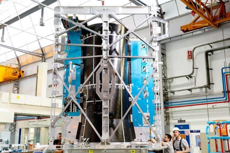 Raumsonde JUICE: Die Reise durch Europa beginnt