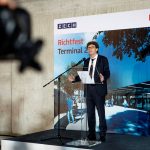 Flughafen BER: Terminal 2 feiert Richtfest