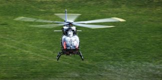 Airbus H145 mit Fünfblattrotor bei EASA-Testflügen