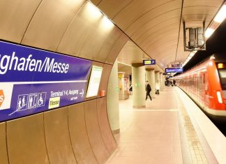 S-Bahn zum Flughafen Stuttgart