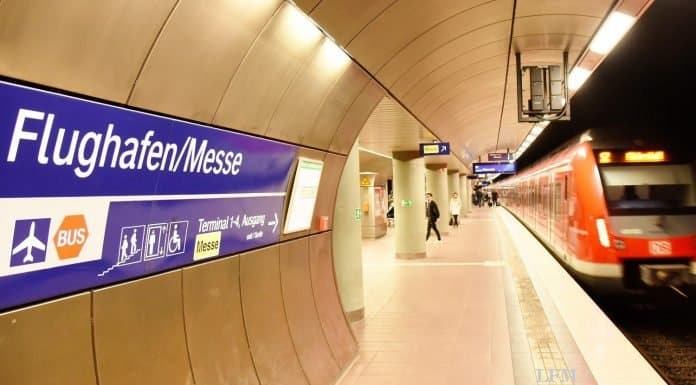 S-Bahn zum Flughafen Stuttgart