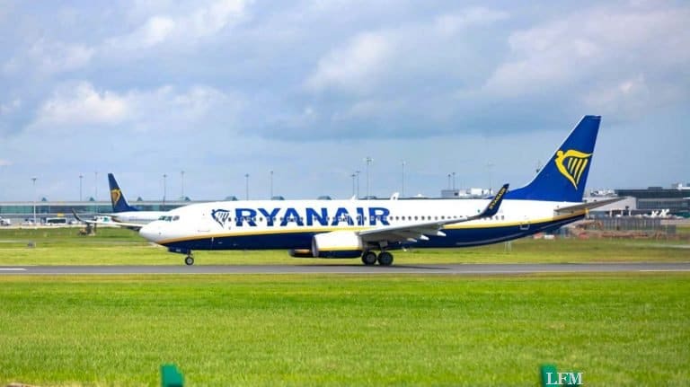 Ryanair fliegt mit geringstem CO2-Ausstoß pro Person