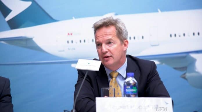 Cathay Pacific Chef Rupert Hogg tritt zurück