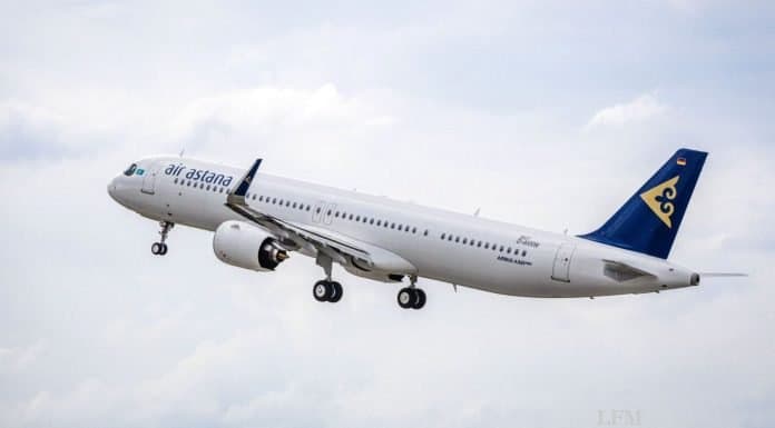 Air Astana erhält ersten Longe-Range-Airbus A321LR