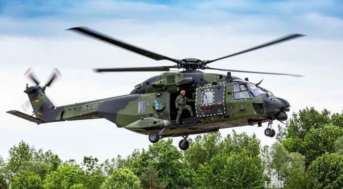 NH90 Instandhaltung durch Airbus und Elbe Flugzeugwerke