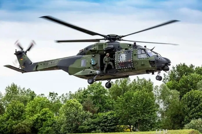 NH90 Instandhaltung durch Airbus und Elbe Flugzeugwerke