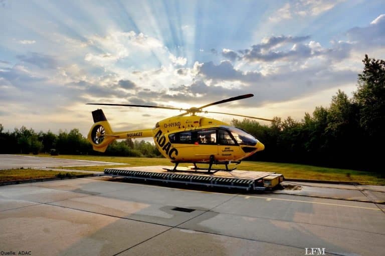 Christoph 66 der ADAC Luftrettung wird ab sofort für die Westpfalz zu Rettungsflügen abheben