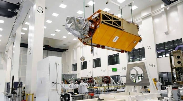 Airbus Ozean-Satellit "Copernicus Sentinel-6" reist nach Ottobrunn