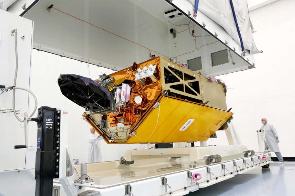 Airbus Ozean-Satellit "Copernicus Sentinel-6" reist nach Ottobrunn