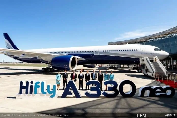 Hi Fly aus Portugal fliegt erstmals Airbus A330neo