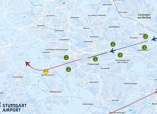 TraVis hilft Flughafen Stuttgart bei Lärmimmission