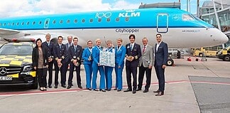 KLM feiert 100. Geburtstag und erste Fokker in Nürnberg