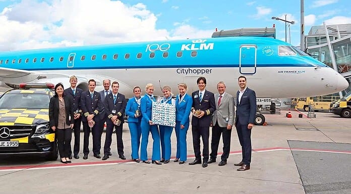 KLM feiert 100. Geburtstag und erste Fokker in Nürnberg