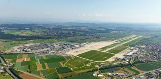 Flughafen Stuttgart: Pistenlärm durch Bauarbeiten auf der Landebahn bei Nacht
