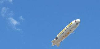 Zeppelin am Bodensee-Airport Friedrichshafen