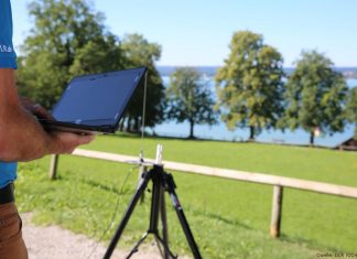 Erfolgreiche Tests am Ammersee auf Basis des automatischen Identifikationssystems (AIS)