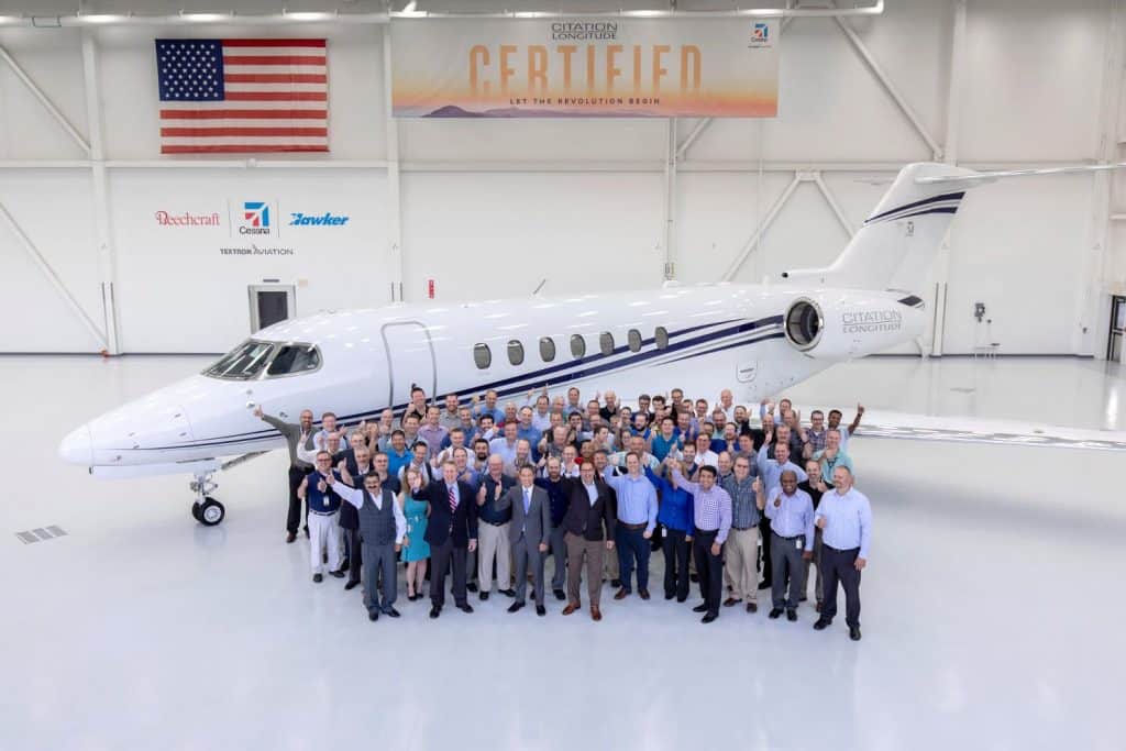 Cessna Citation Longitude erhält FAA Typenzulassung