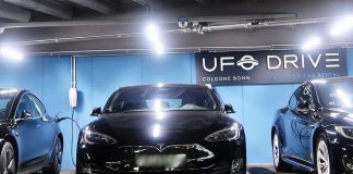 UFODRIVE vermietet Tesla Limousinen am Köln Bonn Airport