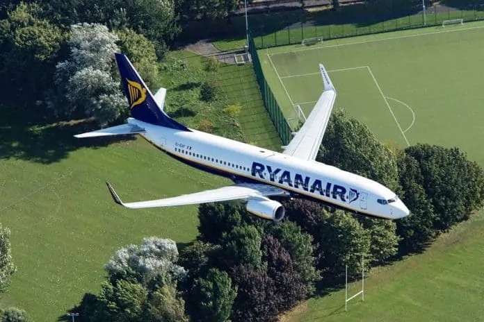 Ryanair fliegt mit 67g CO2 pro Personenkilometer