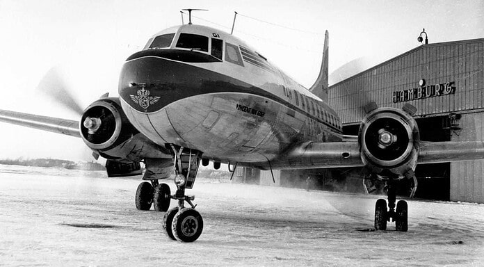 KLM wird 100 Jahre und Hamburg feiert 99 Jahre KLM Royal Dutch Airlines wird 100 Jahre alt.