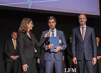 MTU Aero Engines vergibt Wolfgang Heilmann Preis an Sven Hoffmann