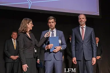 MTU Aero Engines vergibt Wolfgang Heilmann Preis an Sven Hoffmann