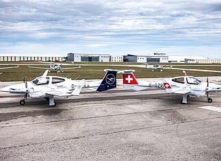 Lufthansa Aviation Training flottet neue Diamond DA42 ein