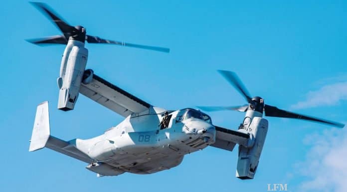 Kipproter-Flieger V-22 Osprey: 500.000 Flugstunden Kipproter-Flieger V-22 Osprey