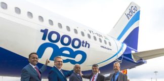 Airbus liefert 1.000. A320neo an IndiGo