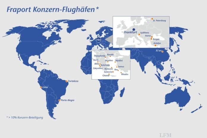 Flughafen Frankfurt zählt mehr Flüge und Passagiere