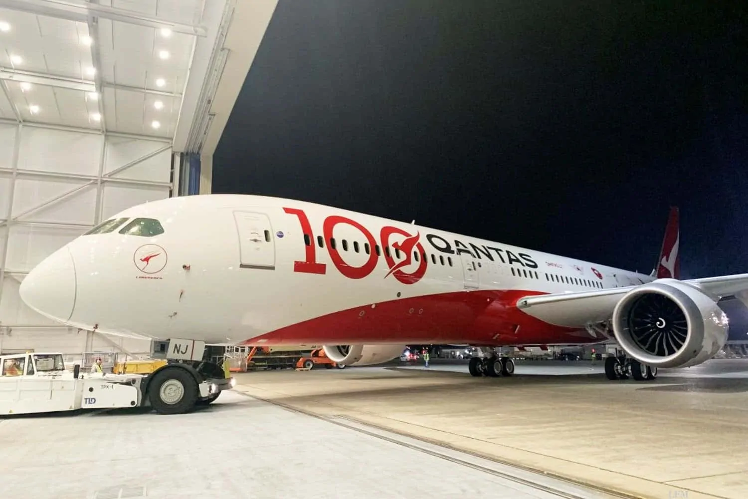 Qantas erhält Boeing 787 Dreamliner mit Sondermotiv