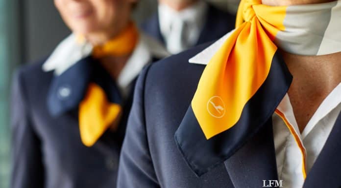 Lufthansa zieht Klage gegen UFO zurück Lufthansa Kabinenmitarbeiterinnen