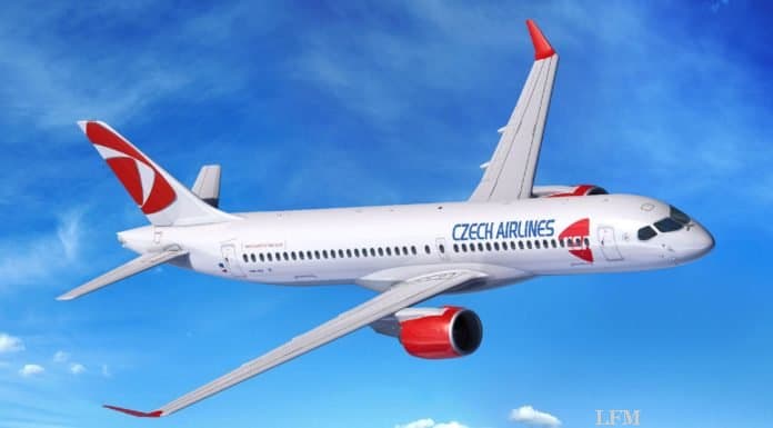 Czech Airlines bestellt Airbus A220-300 und A321XLR Airbus A220-300 von Czech Airlines