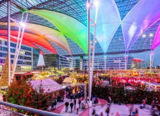 Flughafen München lädt zum Winter- und Weihnachtsmarkt