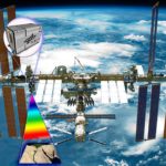 Künstlerische Darstellung von DESIS auf der ISS.