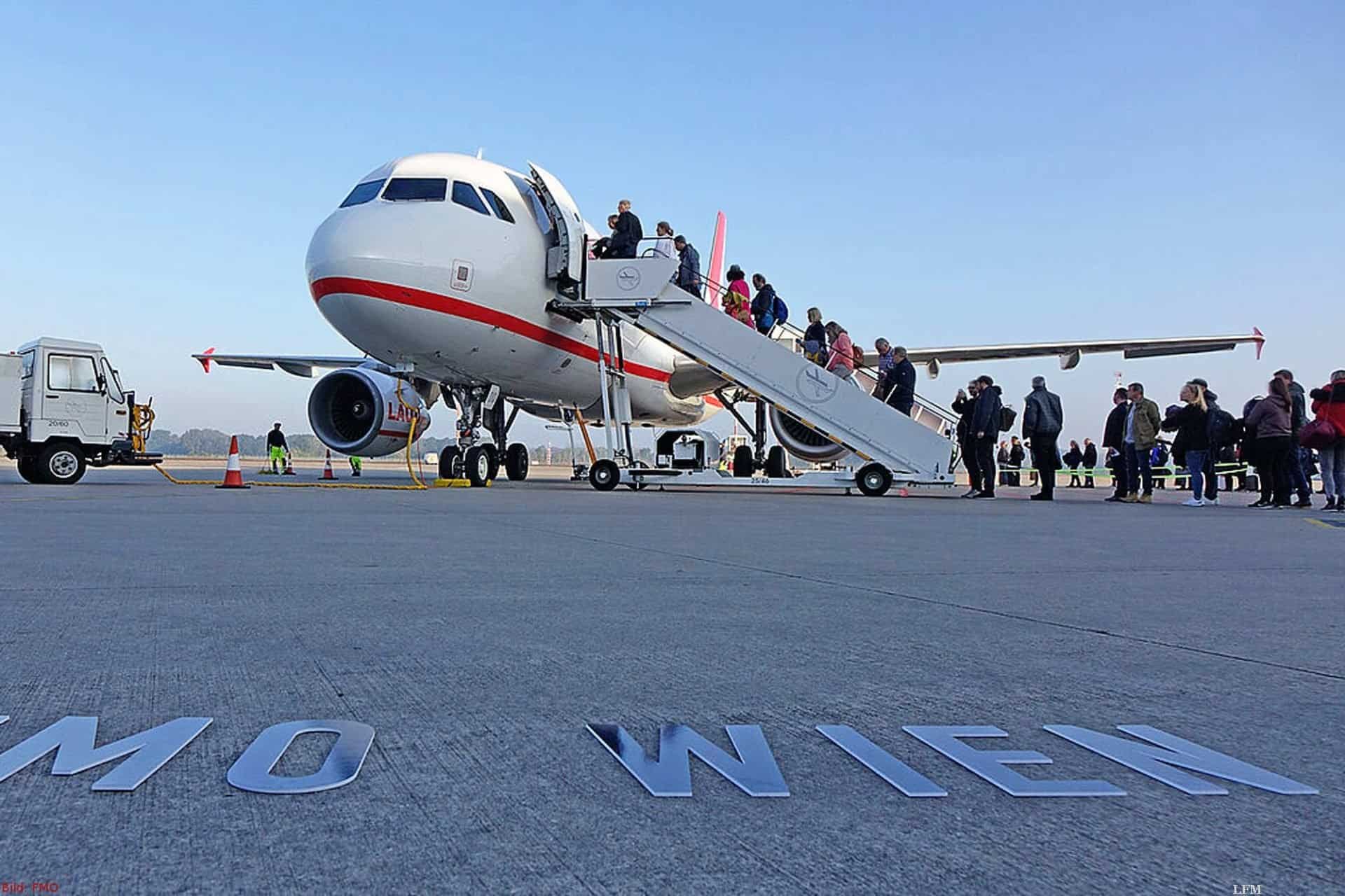 Lauda fliegt ab Flughafen Münster/Osnabrück nach Wien