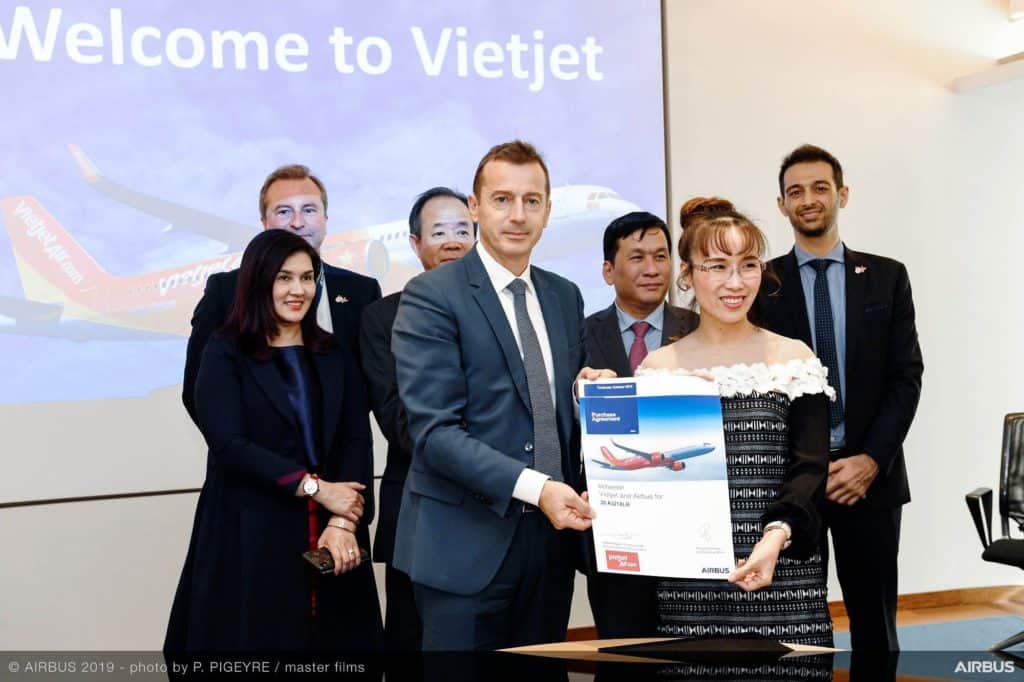 Vietjet bestellt 15 A321XLR und Schulung von Airbus