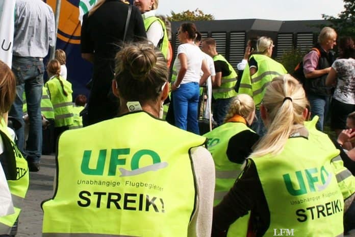 UFO: Streik bei Lufthansa vertraulich angekündigt
