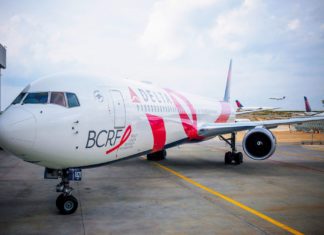 Pink Plane: Delta setzt Boeing 767-400ER für BCRF ein