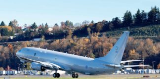 P-8A Poseidon MPA für die RAF verlässt Tukwila