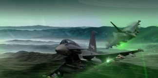 ECR Eurofighter Kampfflugzeug mit Mehrrollen-Fähigkeit