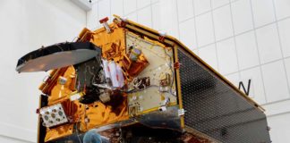 Airbus testet Sentinel-6 für den Weltraum in Ottobrunn